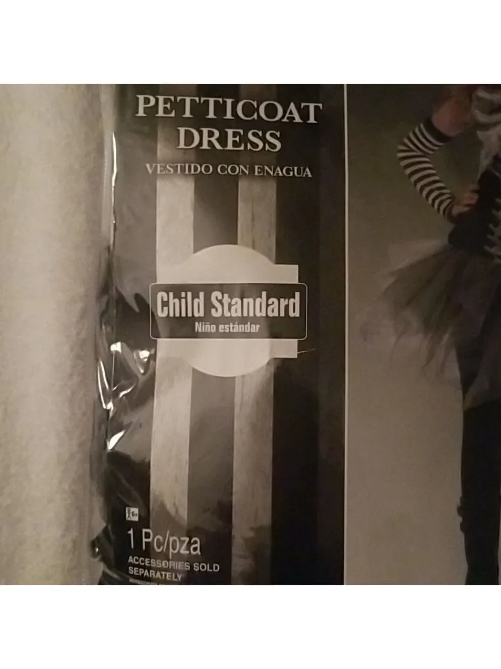 PETTICOAT DRESS BLACK AND BONE NWOT CHILD